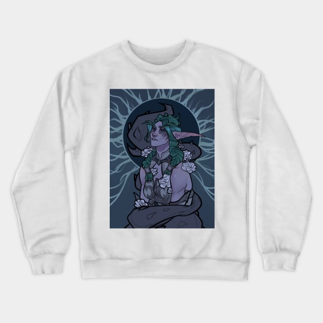 Tyrande Whisperwind Crewneck Sweatshirt by Ingstad